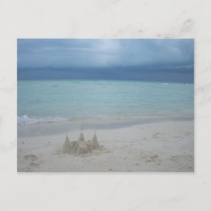 Carte Postale Stormy Sandcastle Beach Landscape