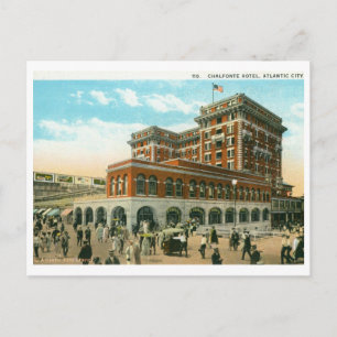 Carte Postale Strand Hotel, Atlantic City 1923 Vintage
