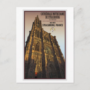 Carte Postale Strasbourg - Cathédrale Notre Dame