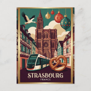 Carte Postale Strasbourg France Voyage Historique