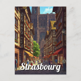 Carte Postale Strasbourg France Voyages