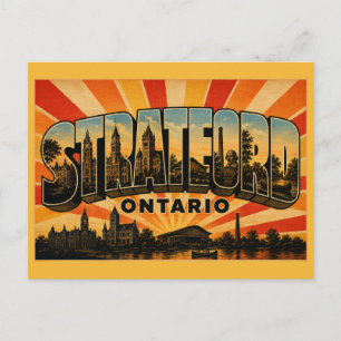 Carte Postale Stratford Ontario Ville du Théâtre