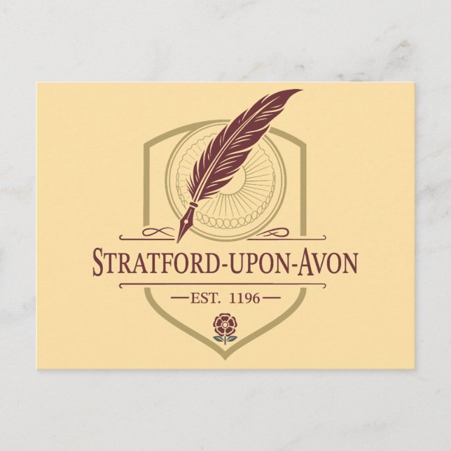 Carte Postale Stratford-upon-Avon Angleterre (Devant)
