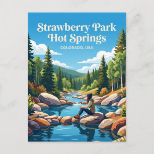 Carte Postale Strawberry Park Hot Springs États-Unis