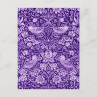 Strawberry Thief Purple, William Morris