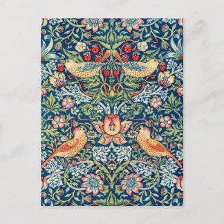 Carte Postale Strawberry Thief, William Morris