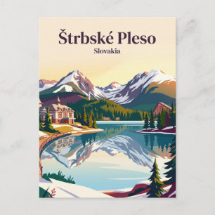 Carte Postale Štrbské Pleso Slovaquie