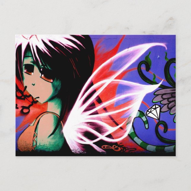 Carte Postale street ART (Devant)