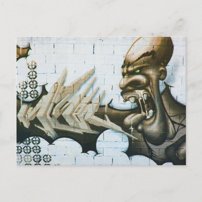Carte Postale street ART (Devant)