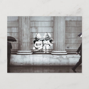 Carte postale Street Art Cherubs