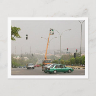Carte Postale Street Light, Abuja