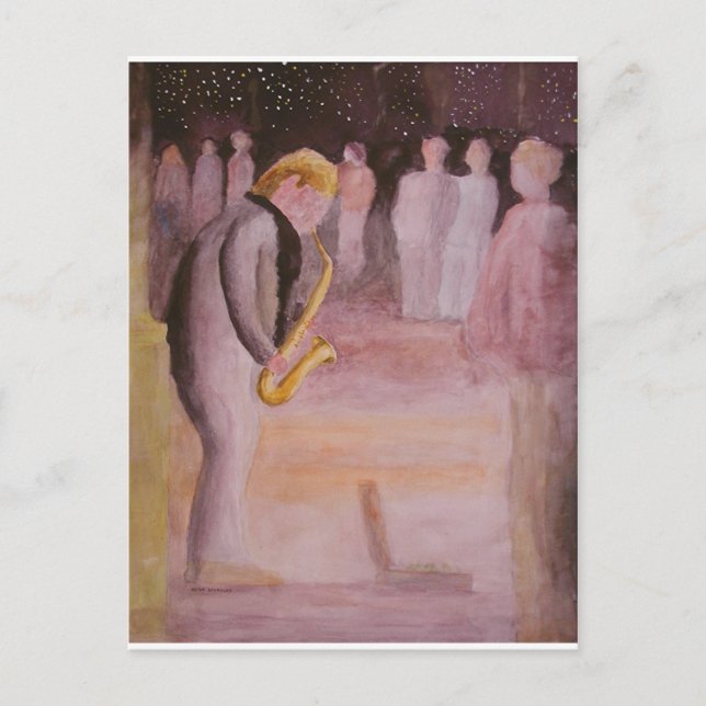 Carte Postale Street Music (Devant)