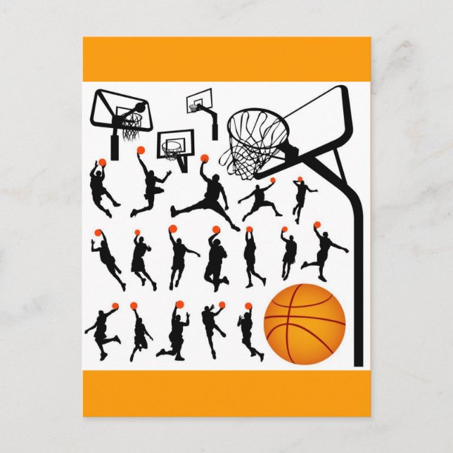 Carte Postale streetball (Devant)