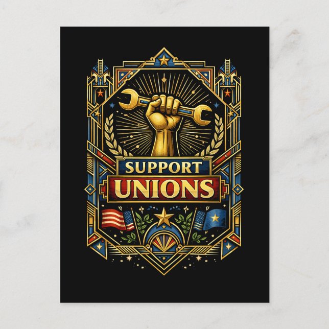 Carte Postale Strength in Solidarity (Devant)