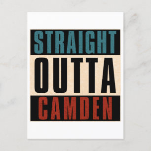 Carte Postale Stright Outta Camden New Jersey NJ