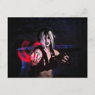 Carte Postale Strigori Magick Gothic Girls Pinup