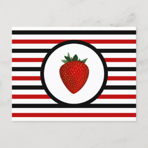 Carte Postale Strike Chic STRAWBERRY