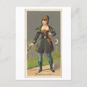 Carte Postale Strong Women Series #13 : Officier de police Vinta