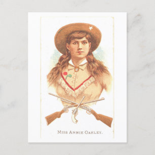Carte Postale Strong Women Series #37 : Annie Oakley Vintage