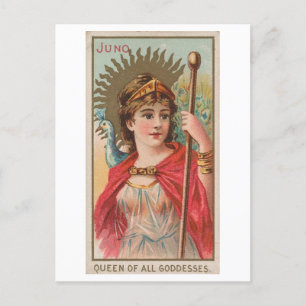 Carte Postale Strong Women Series #52 : Juno Goddess Vintage
