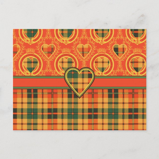 Carte Postale Strthearn Scottish Tartan (Devant)