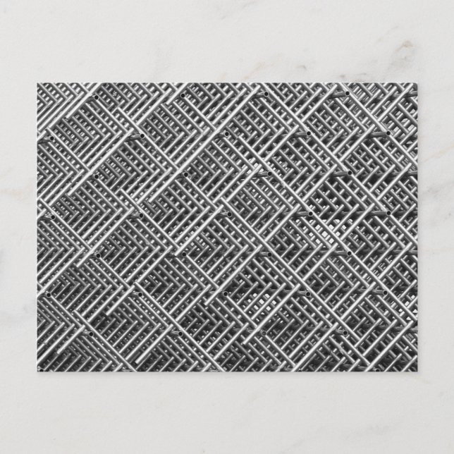 Carte Postale Structure métallique complexe (Devant)