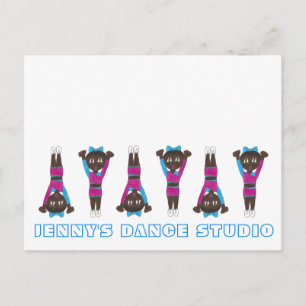 Carte Postale Studio De Danse Gym customisé Gymnastique acrobati