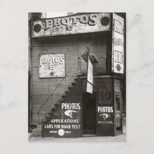 Carte Postale Studio de photo pour permis, 1934
