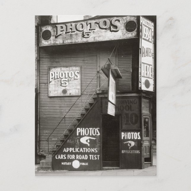 Carte Postale Studio Photo, 1934 (Devant)