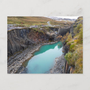 Carte Postale Studlagil Canyon, Islande