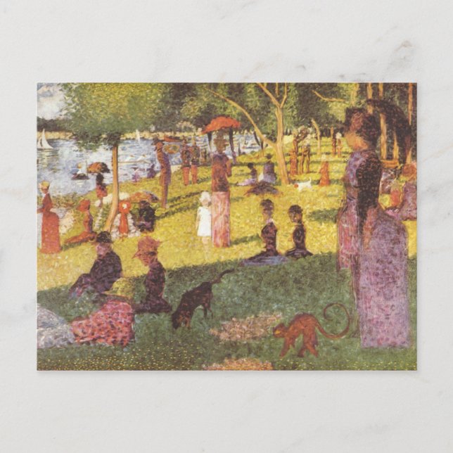 Carte Postale Study for A Sunday Afternoon (Devant)