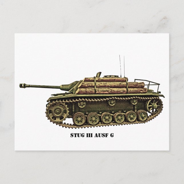 Carte Postale StuG III Ausf (Devant)