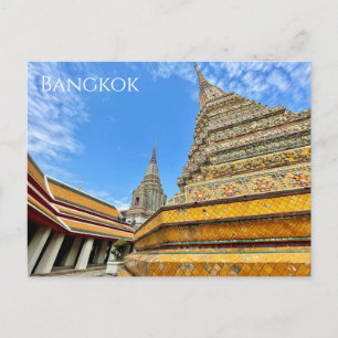 Carte Postale Stupas Wat Pho Bangkok