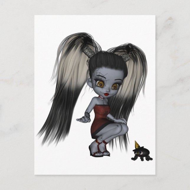 Carte Postale Stupéfaction Zizi de Ragdoll (Devant)