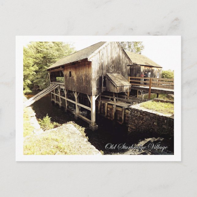 Carte postale Sturbridge, Massachusetts (Devant)