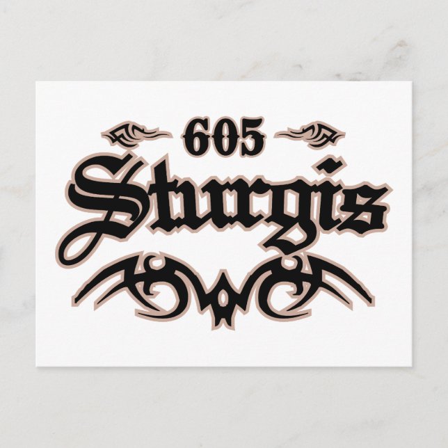 Carte Postale Sturgis 605 (Devant)