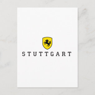 Carte Postale Stuttgart Crest