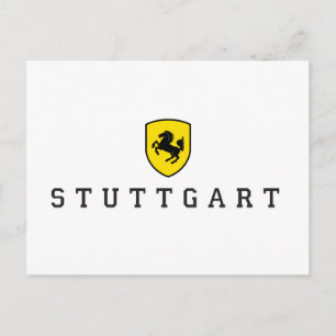 Carte Postale Stuttgart Crest