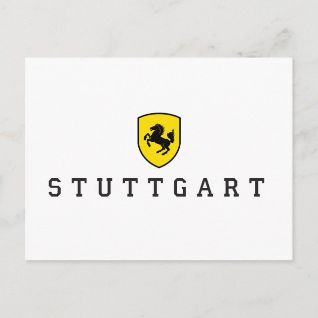 Carte Postale Stuttgart Crest (Devant)