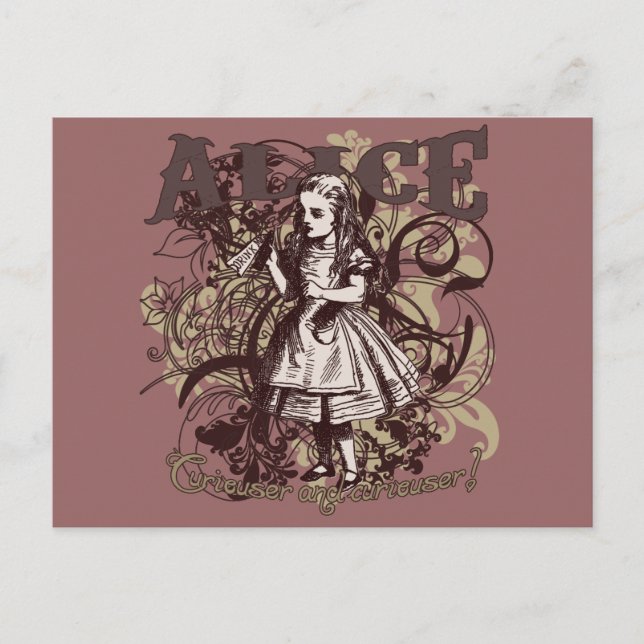 Carte Postale Style Alice Carnivale (Devant)