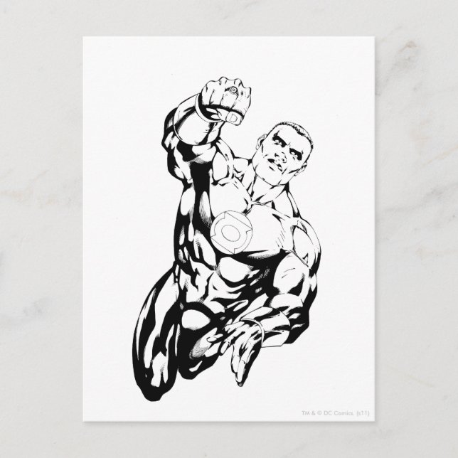 Carte Postale Style de bande dessinée - Volant vers le haut, noi (Devant)