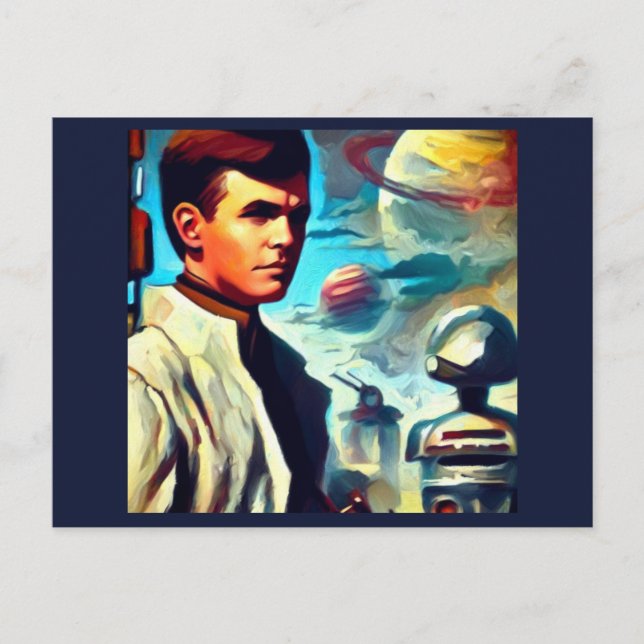 Carte Postale Style de couverture du magazine de pâtes SF 2 (Devant)