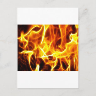Carte Postale Style de feu