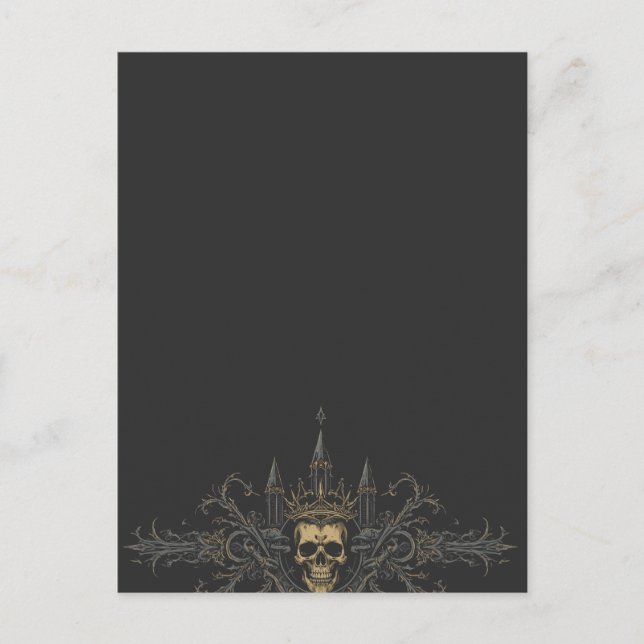 Carte Postale Style de tatouage Pemium (Devant)