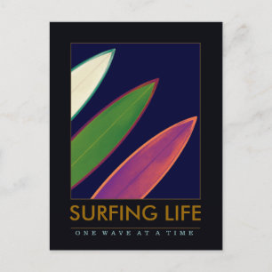 Carte Postale style de vie de surf