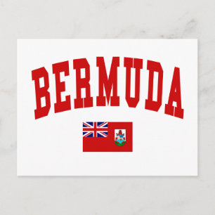 Carte Postale Style des Bermudes