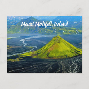 Carte Postale Style du Mont Mæ lifell Islande