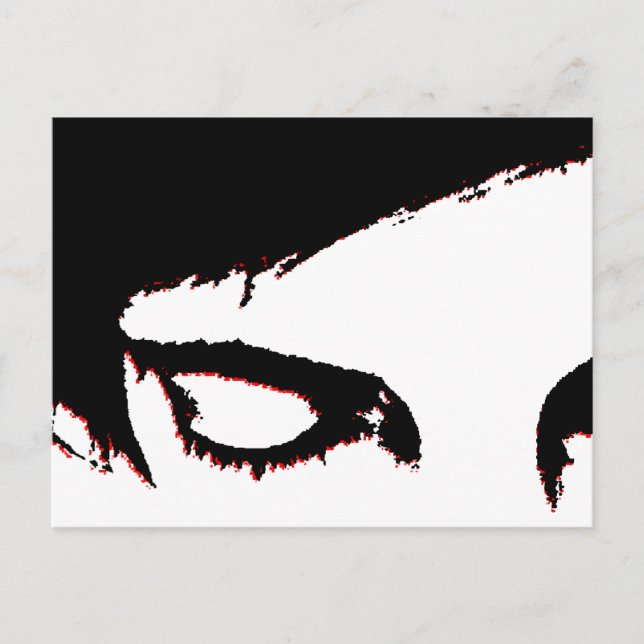 Carte Postale style emo (Devant)