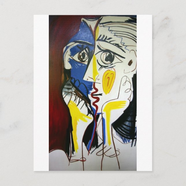 Carte Postale Style Kiss (Devant)