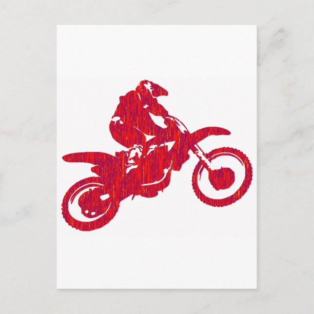 CARTE POSTALE STYLE MX RED (Devant)